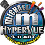 3D hyperVue logo Left