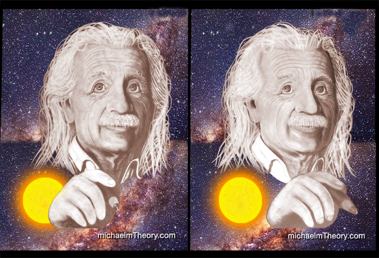 a 4D-3D stereo - subliminal portrait
