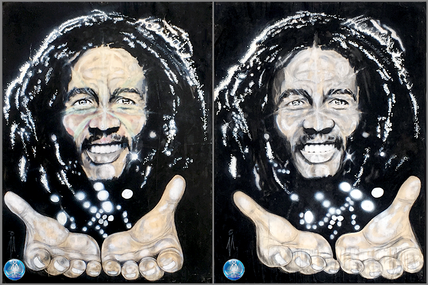 a 4D-3D stereo - subliminal portrait