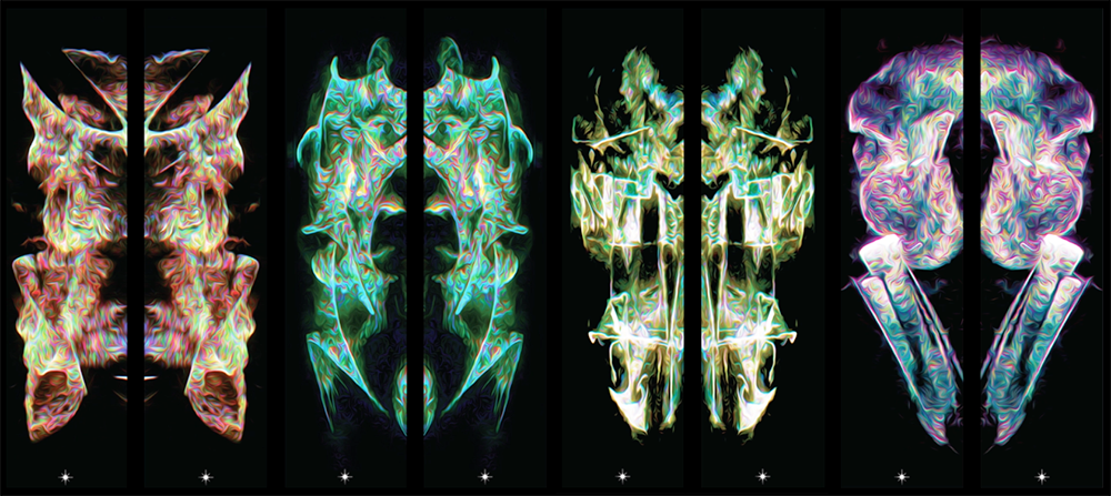 4DX-3D subliminal portrait